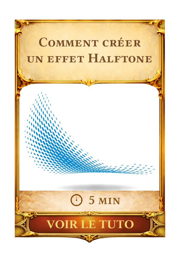 Cadre Halfonte Ilustrator